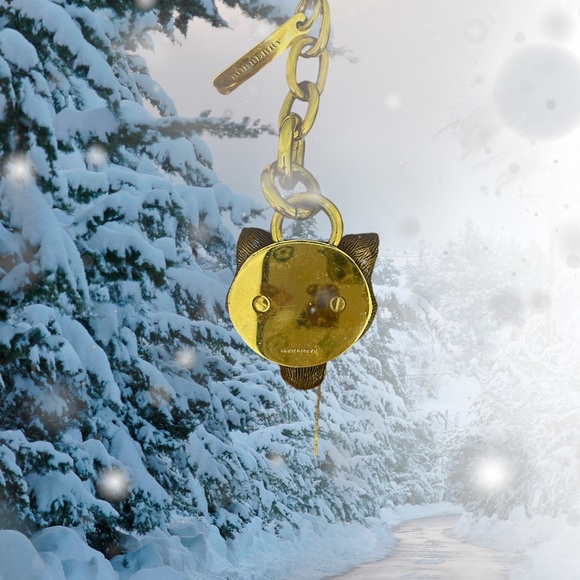 Burberry Bag Charm - Fox Head EUC - Picture 5 of 5